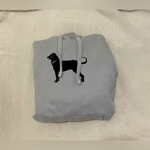 The Black Dog - Women’s Small Light Blue Sweatshirt